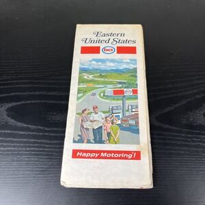 1970-1972 Enco Eastern United‎ States Roadmap